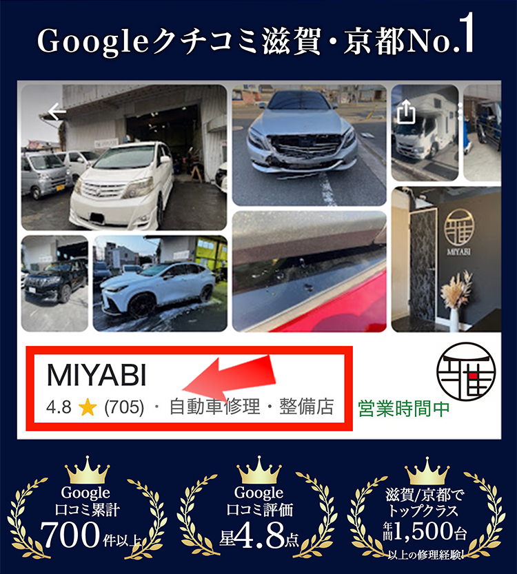 Googleクチコミ滋賀・京都No.1
